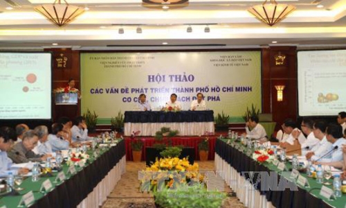 Thành phố Hồ Chí Minh: Xây dựng cơ chế đột phá phải nằm trong thể thống nhất của cả nước